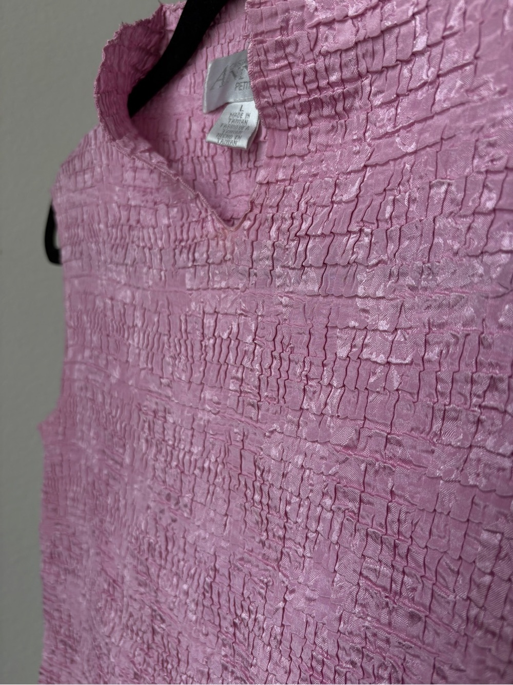 Pink Textured Shirt - Picture 4 of 5